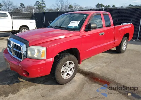 2007 Dodge Dakota Slt z USA, uszkodzony, nr VIN 1D7HW42P07S268067